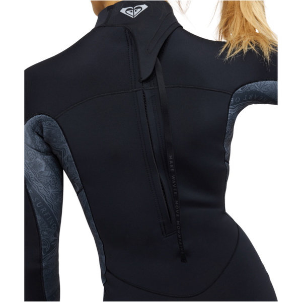 2026 Roxy Womens Swell Natural 2mm Back Zip Long Sleeve Spring Wetsuit 26BW243504 - Bandana